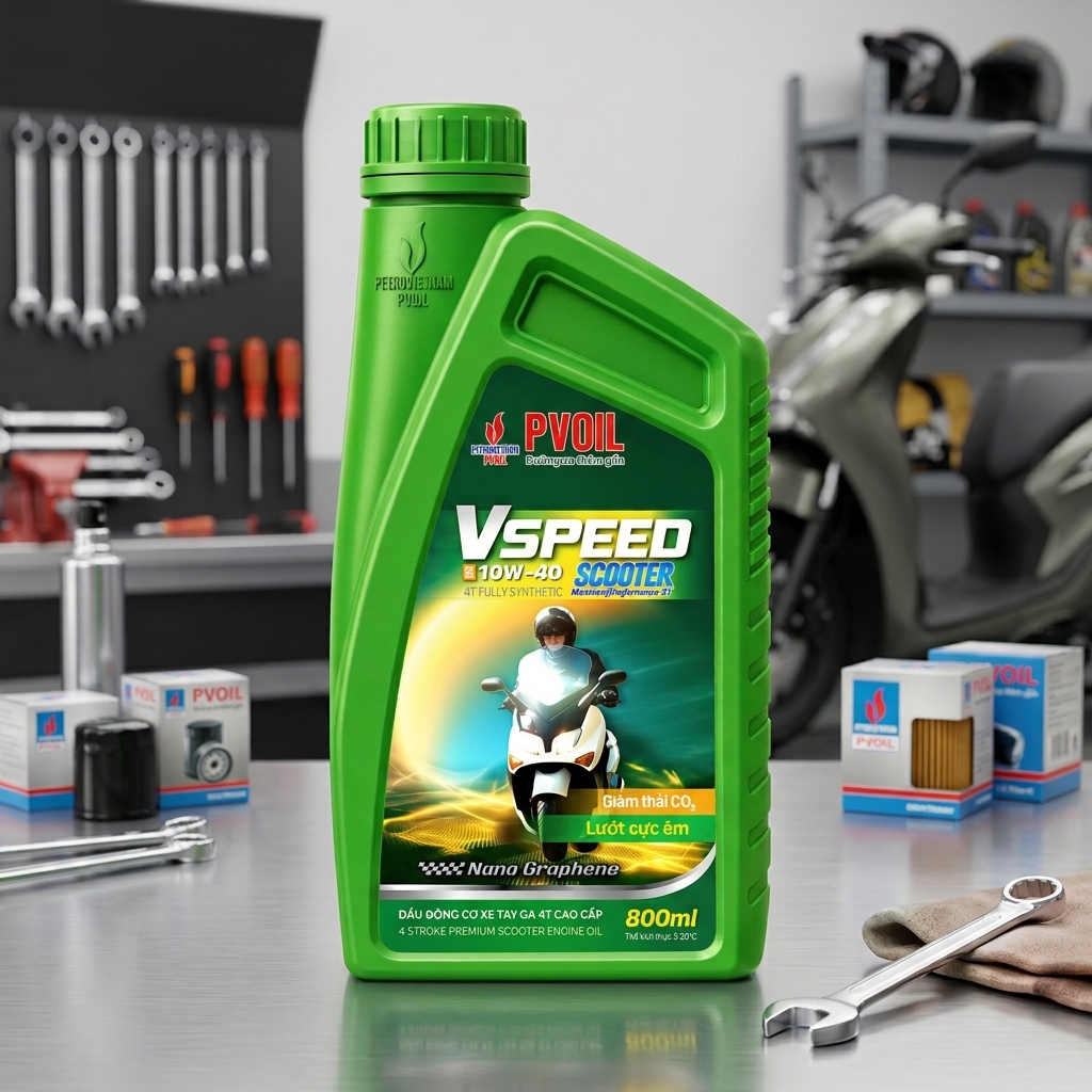 Dầu Nhờn Động Cơ Xe Tay Ga VSPEED (3)