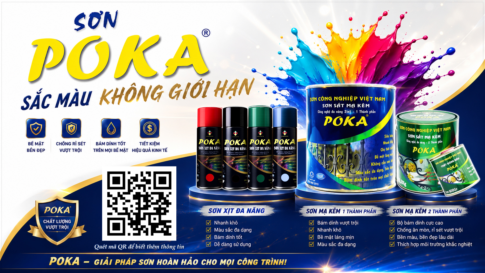 Sơn Poka chính hãng