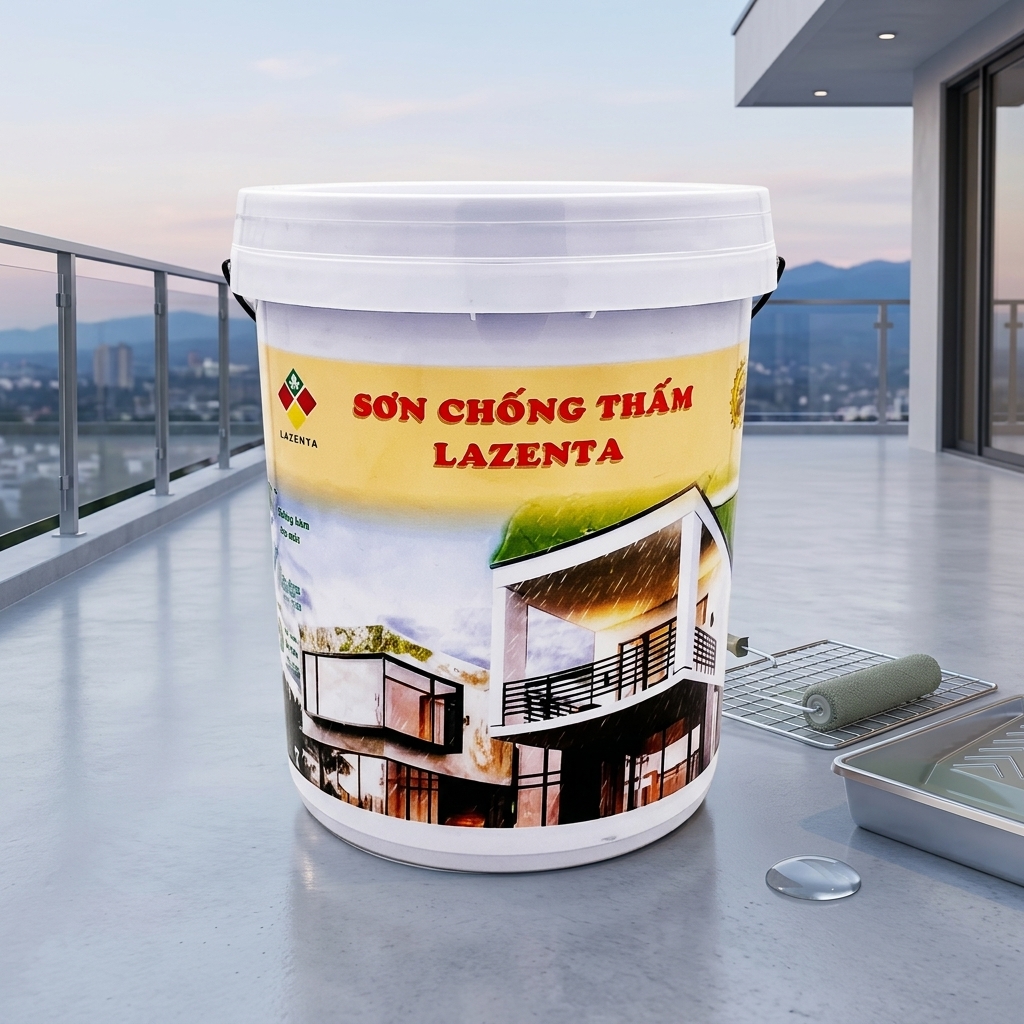 Sơn Chống Thấm Lazenta (2)