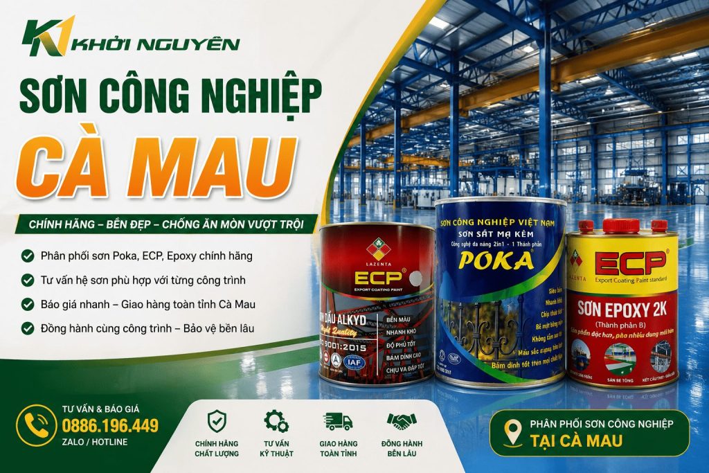 Sơn công nghiệp Cà Mau